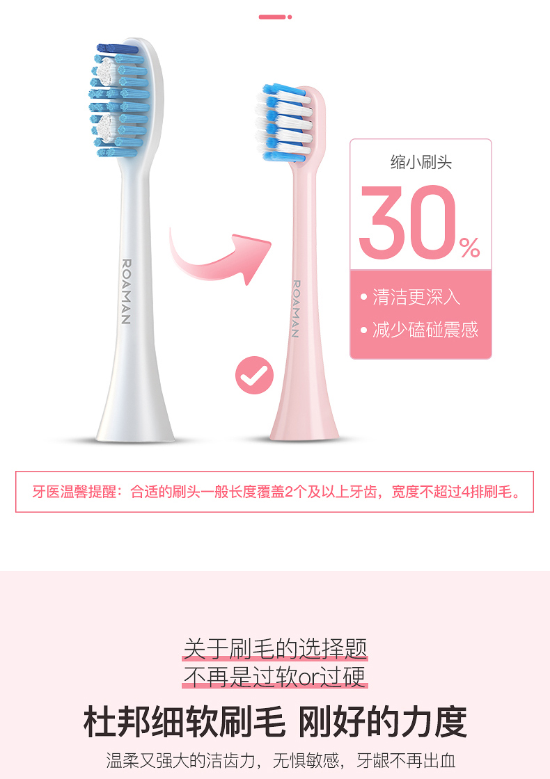 羅曼電動(dòng)牙刷刷頭